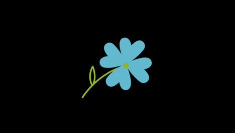 flower-leaf-flower-loop-Animation-video-transparent-background-with-alpha-channel.
